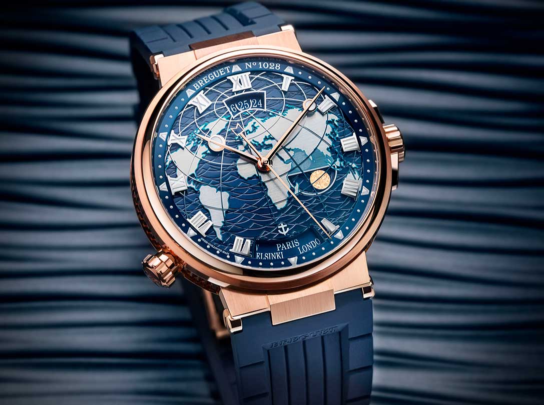 寶璣霍拉世界 5557-蕭邦L.U.C 全擊藍寶石-復刻表