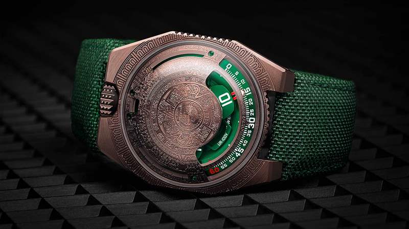 URWERK UR-100V 時間與培養(yǎng)-浪琴精神 37MM-復(fù)刻表