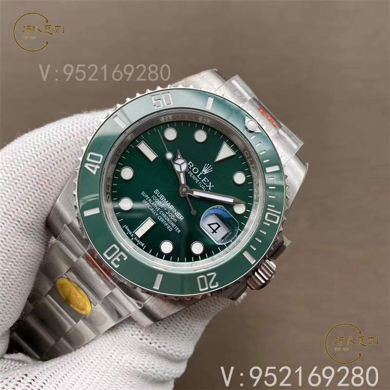 N廠勞力士綠水鬼v10版復(fù)刻表對(duì)比正品和ar廠水鬼怎么樣-復(fù)刻表