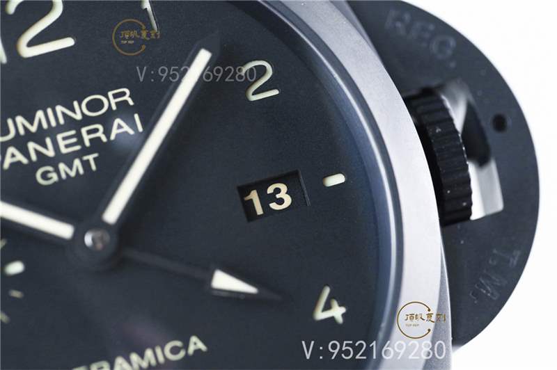 VS廠沛納海pam438黑陶瓷腕表詳細(xì)評(píng)測(cè),鍍黑機(jī)芯更接近正品-復(fù)刻表