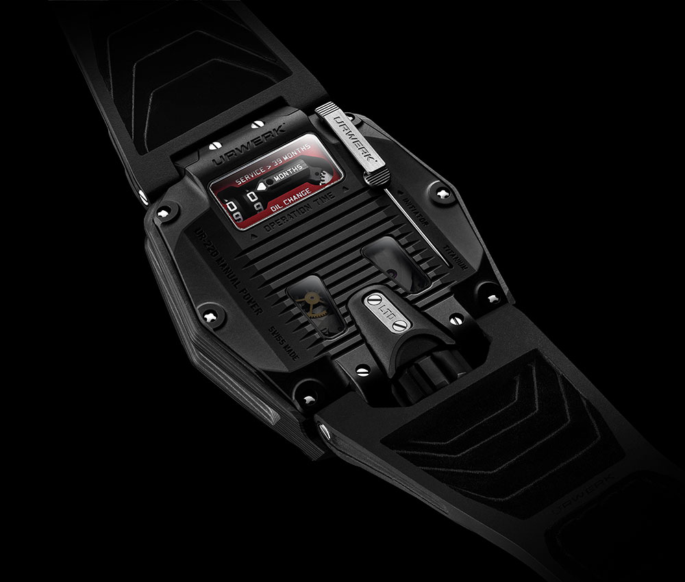 百年靈耐力職業鐵人三項-URWERK UR-220 SL 阿西莫夫-復刻表