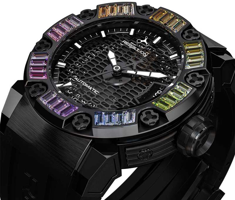 路易·莫伊內(nèi)特希望探針陀飛輪-叛亂鐵血戰(zhàn)士黑彩虹-復(fù)刻表