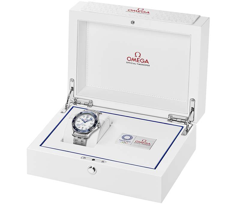 歐米茄海馬潛水員300米東京2020-復(fù)刻表