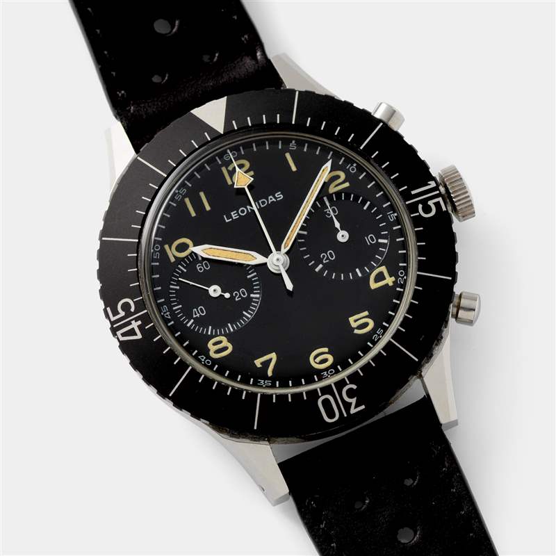 豪雅聯邦國防軍1550SG計時碼表——不僅僅是一條著名的表帶-復刻表