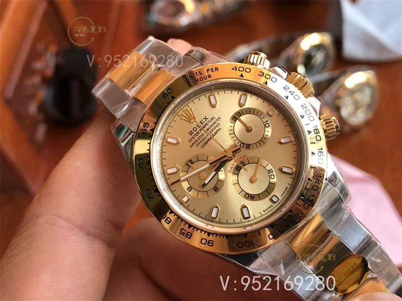 N廠復刻勞力士迪通拿m116503間金金盤做工怎么樣,內附實拍圖-復刻表