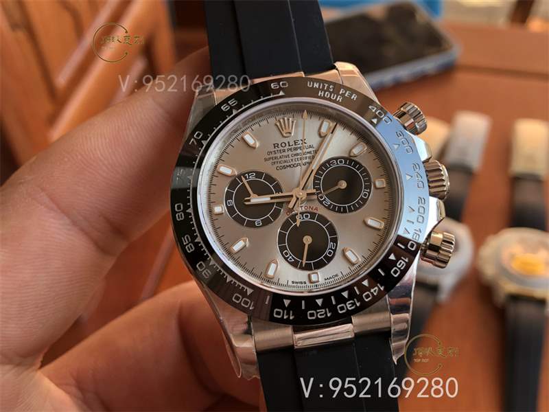 N廠勞力士灰盤熊貓迪通拿M116519復(fù)刻表做工怎么樣,內(nèi)附實(shí)拍圖-復(fù)刻表