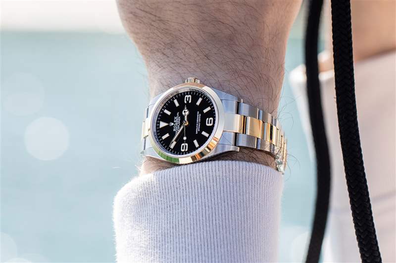 手腕上的一周：雙色勞力士探險(xiǎn)家腕表 124273-復(fù)刻表