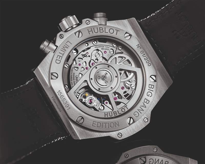 HUBLOT鈦金屬奢華工業風Big Bang Unico 限量200枚首次線上發售-復刻表