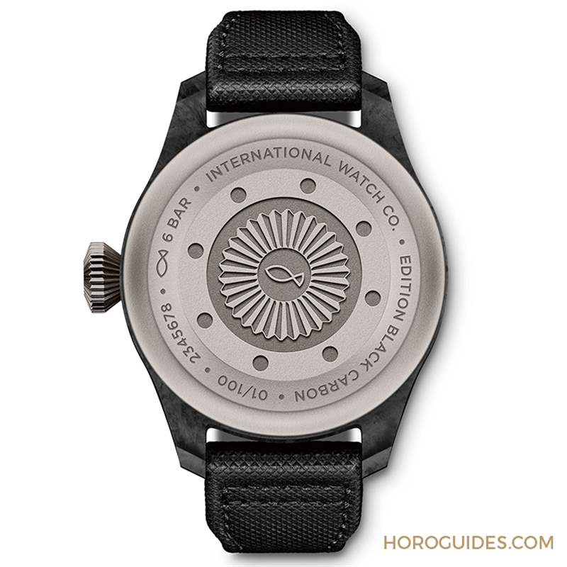 不僅限量，還有隱藏版｜IWC大型飛行員「黑碳」特別版-復(fù)刻表