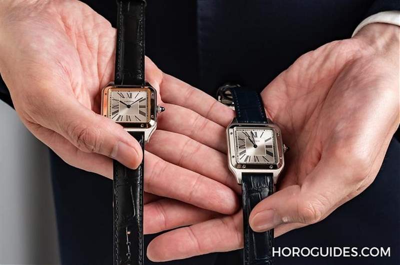 放大經(jīng)典原味｜搭載機(jī)械機(jī)芯的Cartier Santos-Dumont XL-復(fù)刻表
