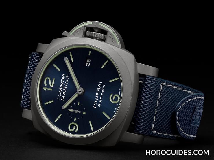全都亮起來(lái)！沛納海全新Luminor Marina，表盤(pán)、表冠、表帶都有夜光-復(fù)刻表