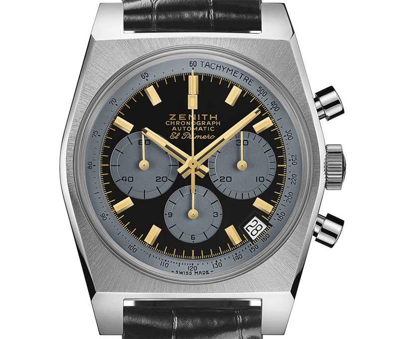 真力時天頂 A384 復興羽扇豆第三版-復刻表