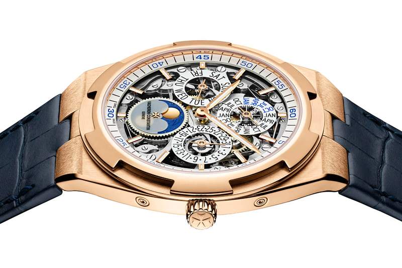 江詩丹頓超薄萬年歷鏤空月相腕表4300V-復(fù)刻表