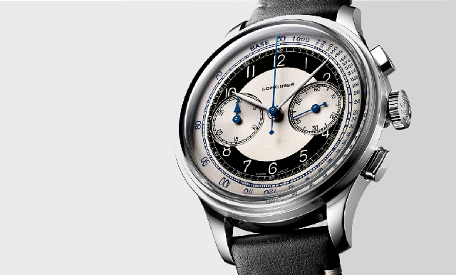 「沒有」日期窗的原版復(fù)刻:浪琴Heritage Classic Tuxedo復(fù)刻表-復(fù)刻表