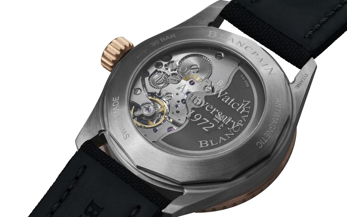 BLANCPAIN五十噚深潛器腕表全面改款，罕見半金限量版現身！-復刻表