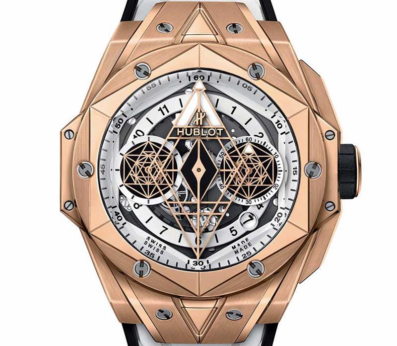 宇舶大爆炸唱BLEU Ⅱ白色,Big Bang Sang Bleu II White-復刻表