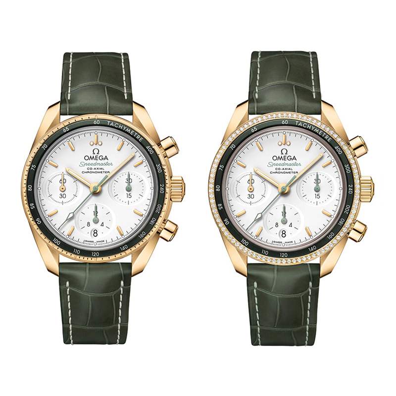 歐米茄速度大師38mm Sedna塞娜和黃金款手表-復刻表