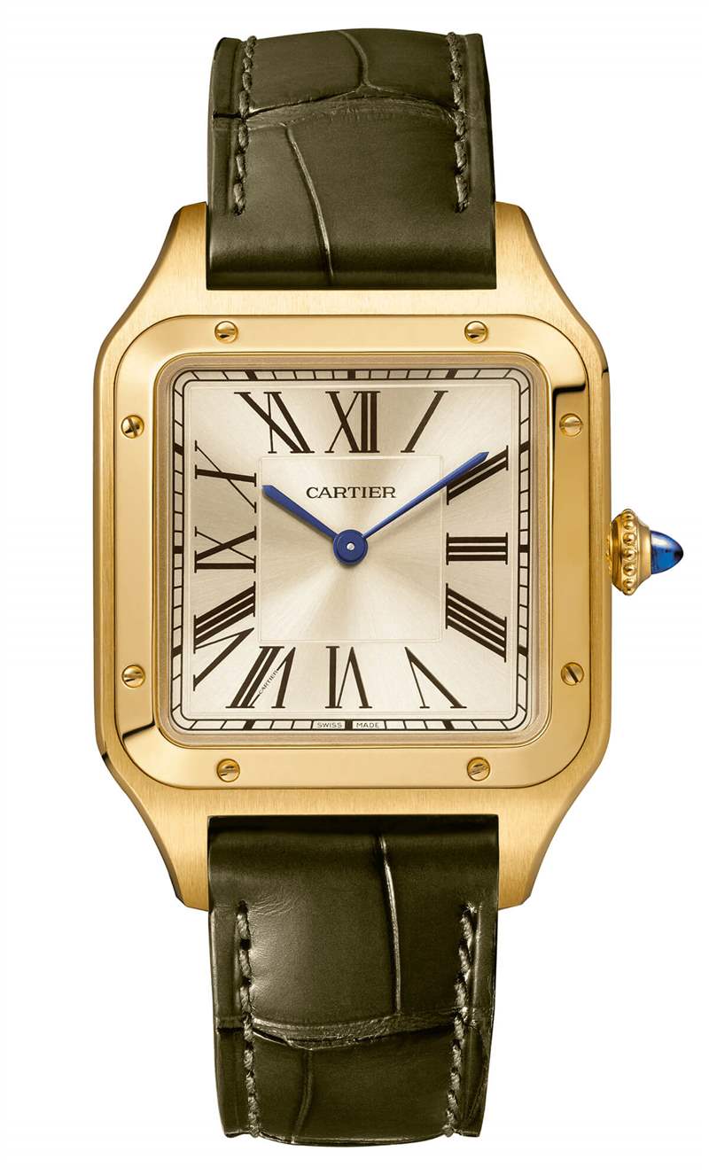 卡地亞桑托斯Santos-Dumont限量版手表WGSA0034-復刻表