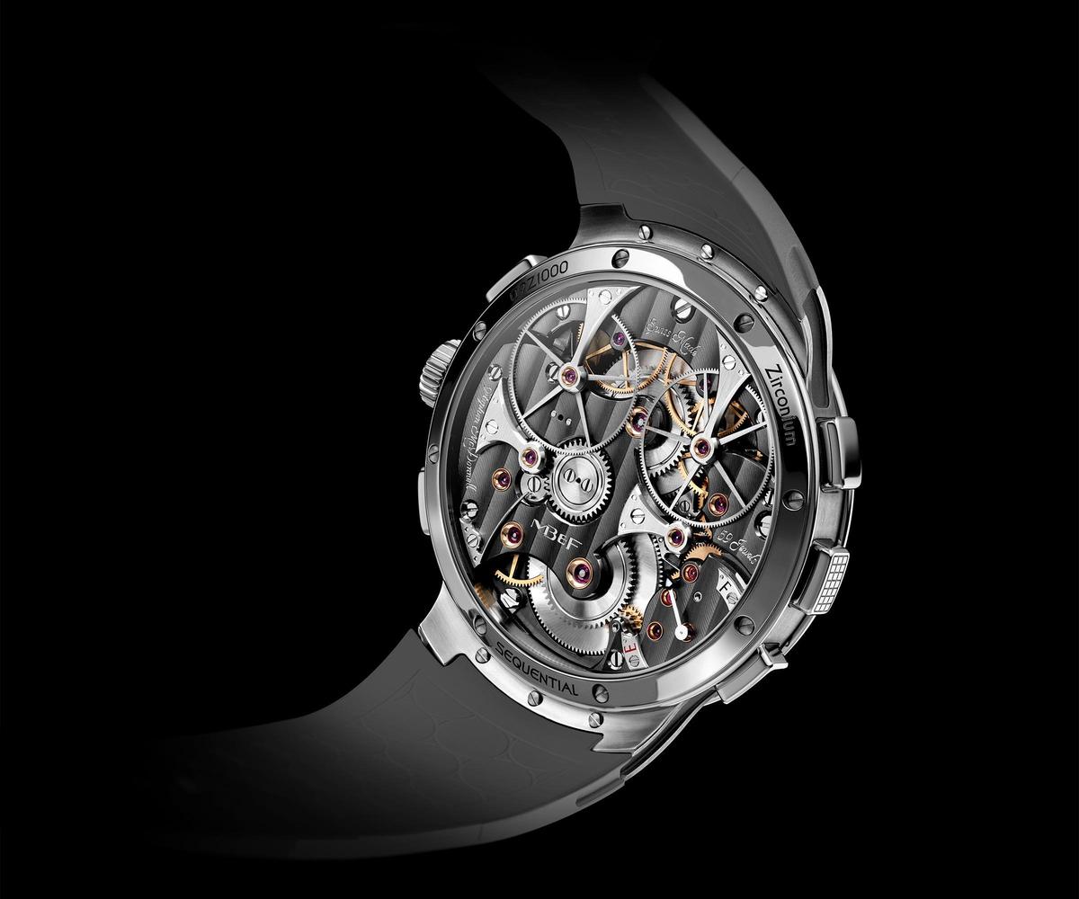 完美演繹一加一大于二的道理！MB&F首款計時碼表現身-復刻表