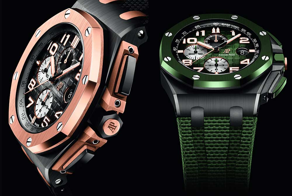 愛彼ap皇家橡樹離岸煙熏表盤，男士們的顏色-復刻表