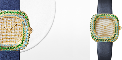 探索高級珠寶鐘表的全新領(lǐng)域－Coussin de Cartie腕表系列-復(fù)刻表