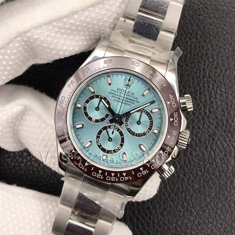 N廠冰藍面迪通拿「冰藍迪116506」4130機芯評測-復刻表