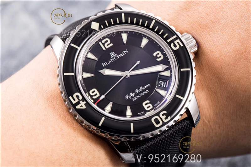 ZF廠寶珀五十噚5015復刻表評測,ZF廠五十噚做工值得入手嗎-復刻表