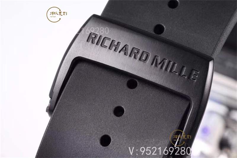 ZF廠理查德米勒RM052骷髏頭黑陶瓷復刻做工評測-復刻表