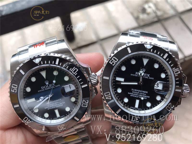 如何分辨站西市場上真假N廠v10s版本水鬼復(fù)刻表-復(fù)刻表