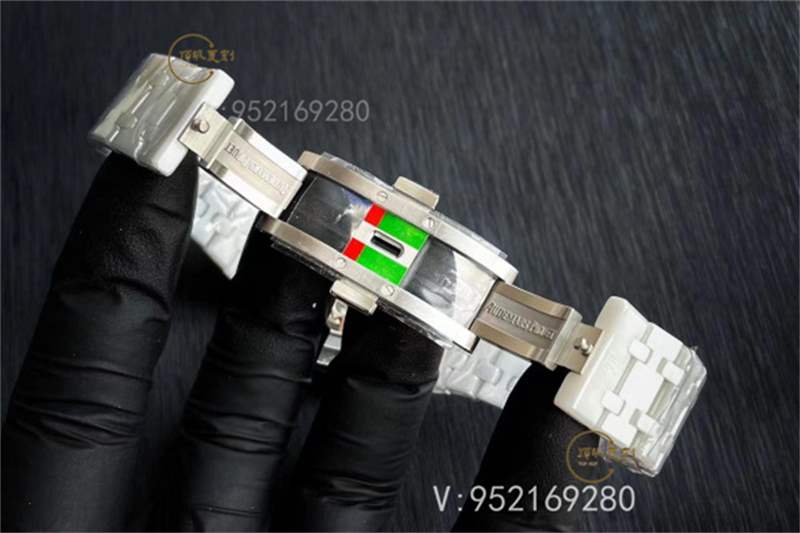 APS廠AP愛(ài)彼萬(wàn)年歷白陶瓷AP26579計(jì)時(shí)表復(fù)刻做工怎么樣-復(fù)刻表