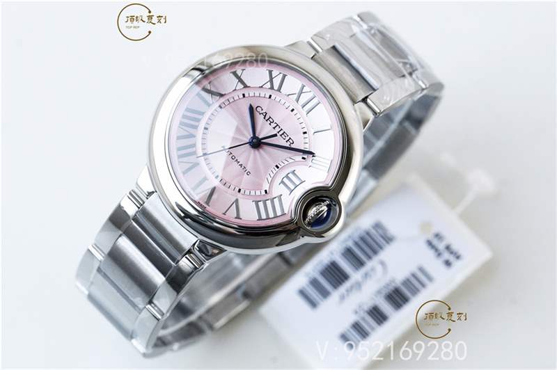 V6廠(chǎng)粉氣球-V6廠(chǎng)卡地亞33mm藍(lán)氣球粉盤(pán)W6920100做工怎么樣-復(fù)刻表