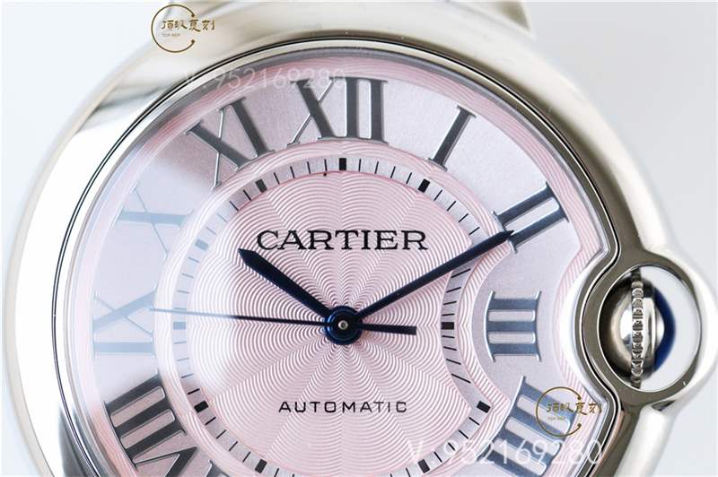 V6廠(chǎng)粉氣球-V6廠(chǎng)卡地亞33mm藍(lán)氣球粉盤(pán)W6920100做工怎么樣-復(fù)刻表