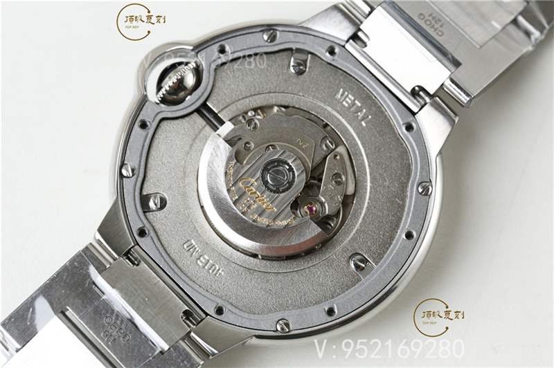 V6廠(chǎng)粉氣球-V6廠(chǎng)卡地亞33mm藍(lán)氣球粉盤(pán)W6920100做工怎么樣-復(fù)刻表