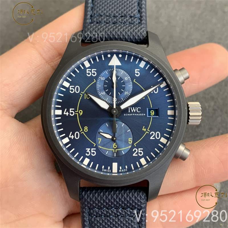 ZF廠萬國飛行員top gun計時復刻表IW389008藍天使做工怎么樣-復刻表
