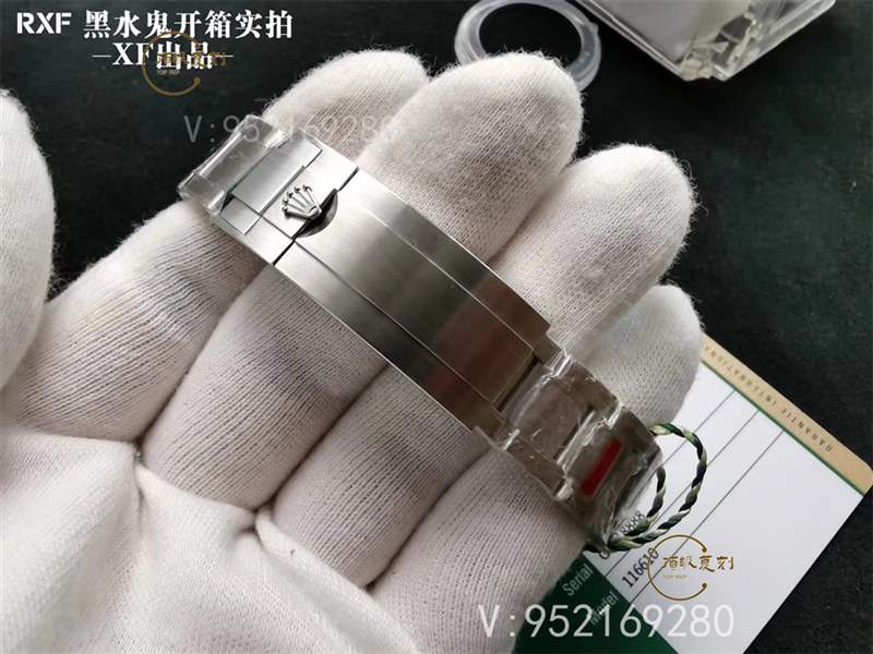 RXF廠勞力士黑水鬼復(fù)刻表對(duì)比正品怎么樣-復(fù)刻表