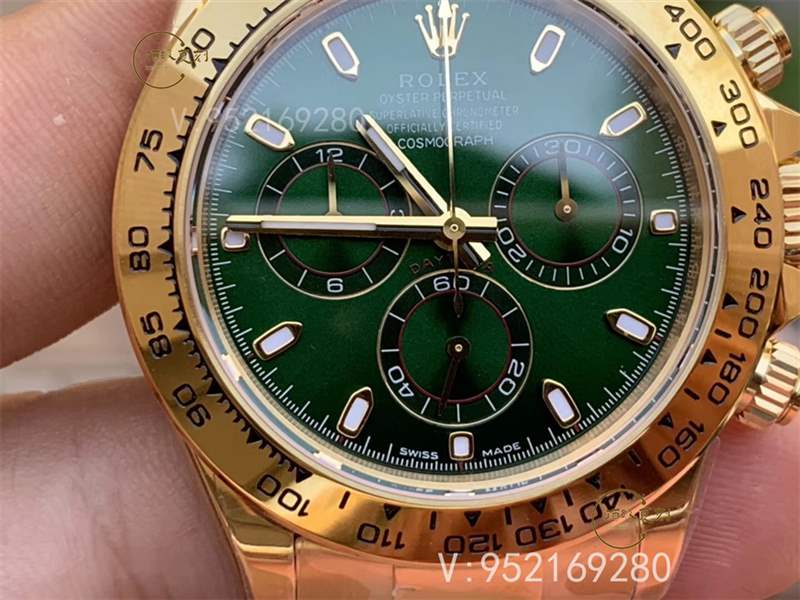 N廠勞力士迪通拿金綠迪m116508復刻表值得入手嗎-復刻表