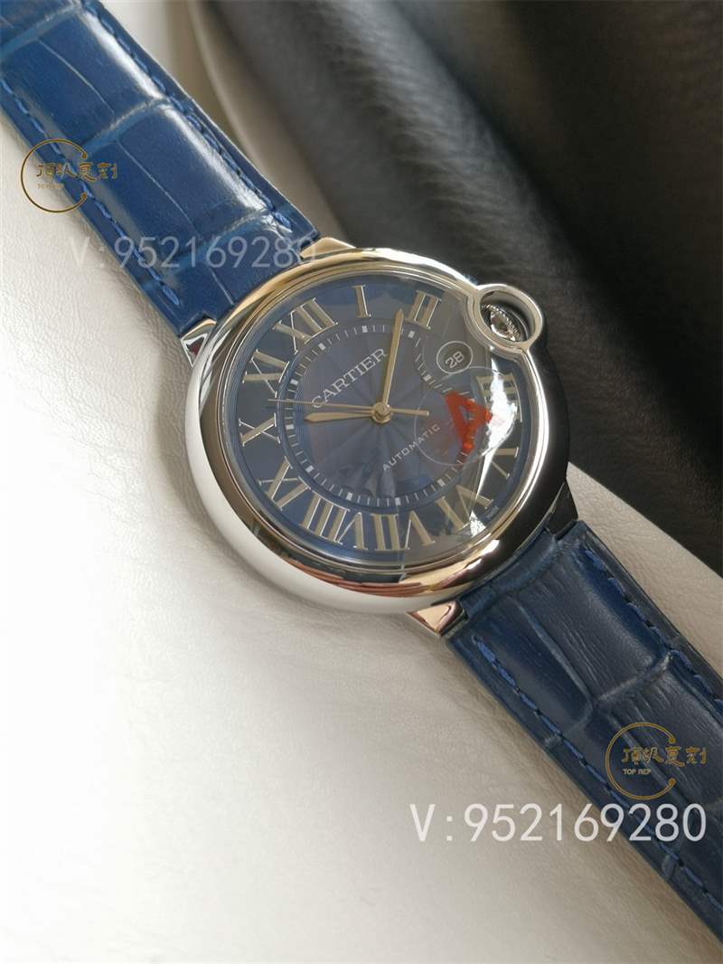 V6廠卡地亞藍氣球藍色盤對比af廠復刻表孰強孰弱-復刻表