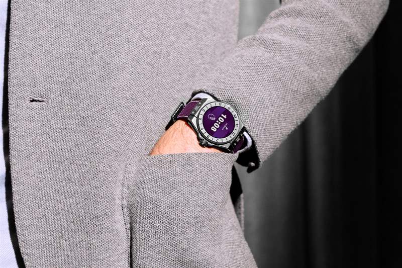 宇舶Big Bang E超級聯(lián)賽足球定制紫色腕表-復(fù)刻表