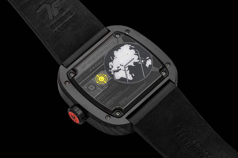 七個(gè)星期五SevenFriday P3C/04碳紅色引擎設(shè)計(jì)-復(fù)刻表