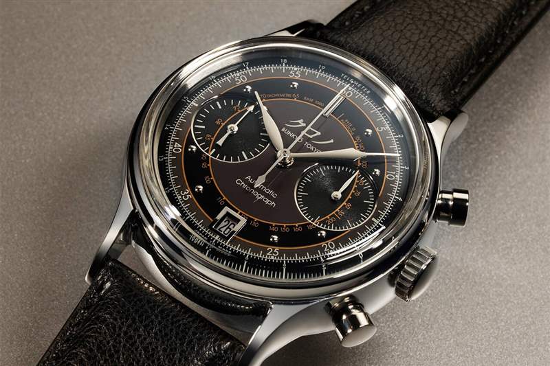 日本小眾手表品牌黑野Kurono Chronograph 2計時腕表-復刻表