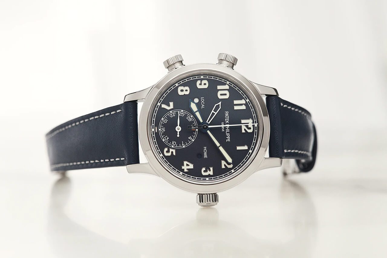 百達(dá)翡麗Calatrava飛行員旅行時(shí)間7234G-復(fù)刻表