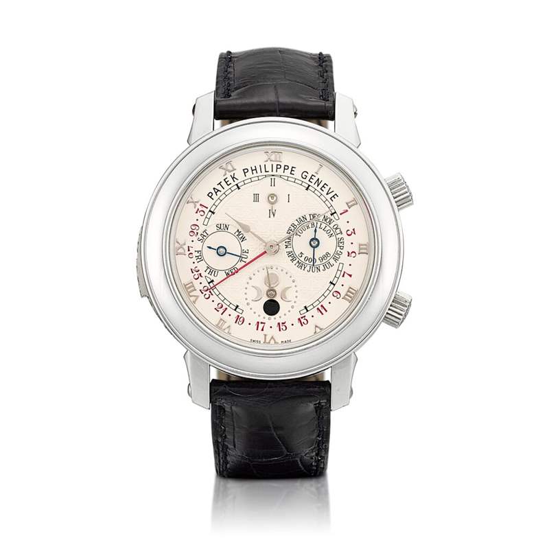 百達翡麗最終極頂級收藏現身拍賣場曾是最復雜時計估價達2千萬-復刻表