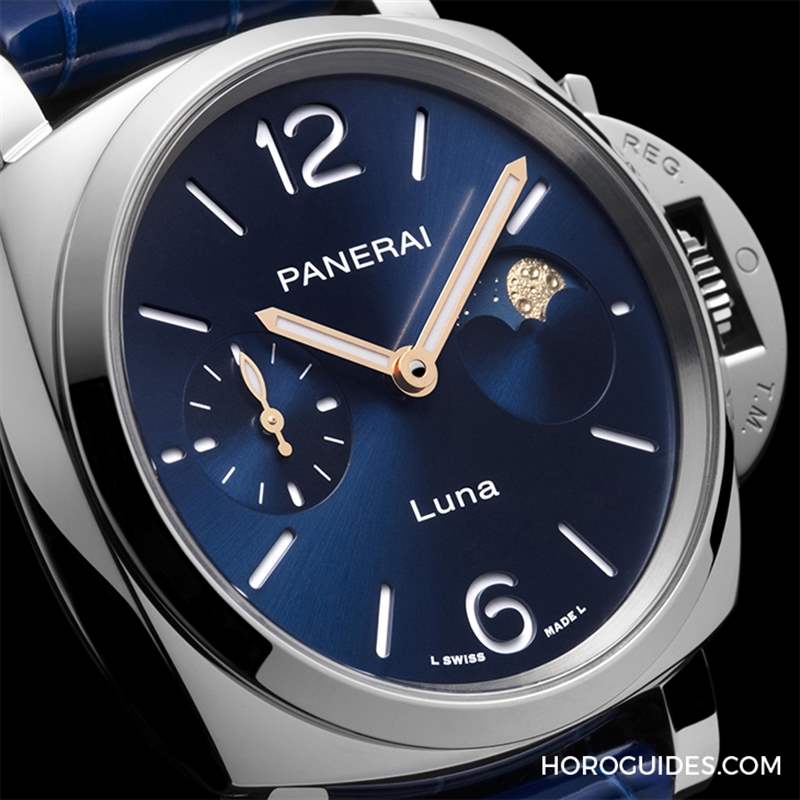 以月為名，Panerai Luminor Due系列首見月相顯示功能-復(fù)刻表