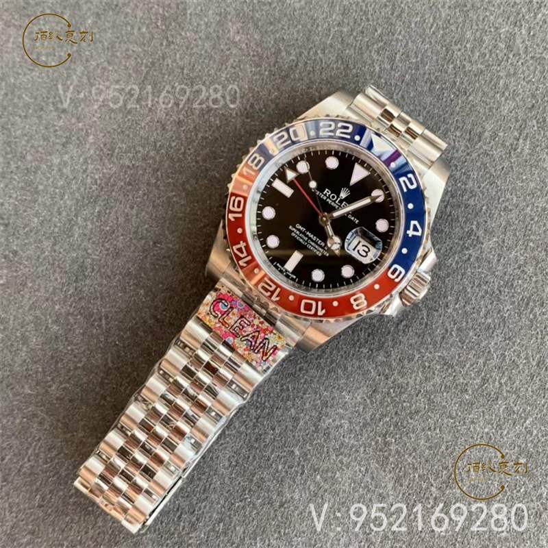 C廠(Clean廠)勞力士格林尼治可樂圈復(fù)刻表m126710對(duì)比正品怎么樣-復(fù)刻表