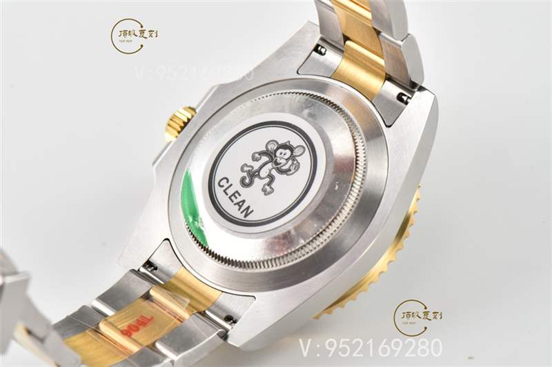 C廠Clean廠勞力士間金黑水鬼復(fù)刻表對比正品做工怎么樣-復(fù)刻表