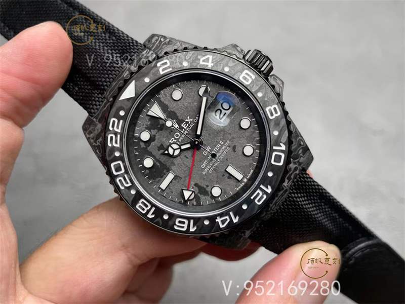 VS廠新品勞力士Ntpt格林尼治碳纖維復(fù)刻表3186機(jī)芯做工怎么樣-復(fù)刻表