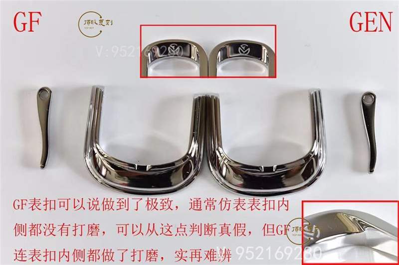 GF廠法穆蘭(法蘭克穆勒)Casablanca系列8880男士復刻表真假對比-復刻表