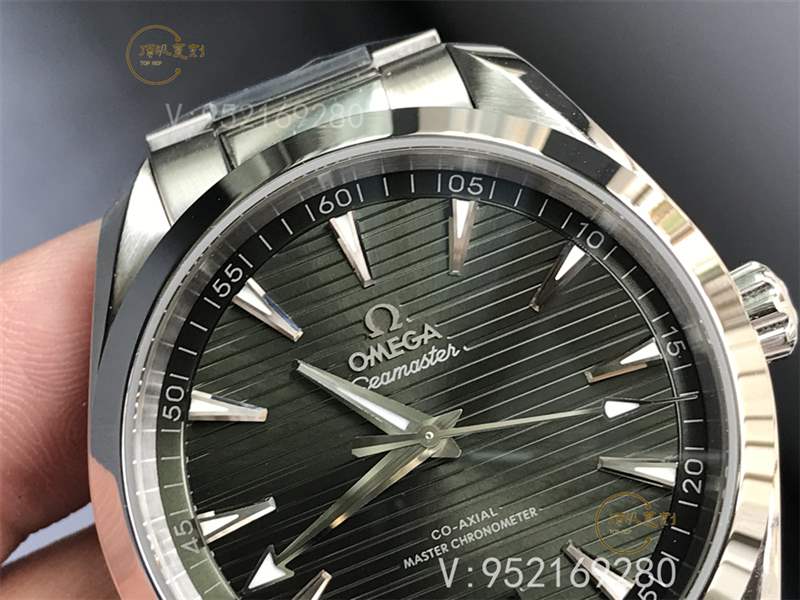 VS廠海馬150-揭秘VS廠歐米茄海馬150柚木綠盤(pán)復(fù)刻表做工怎么樣-復(fù)刻表