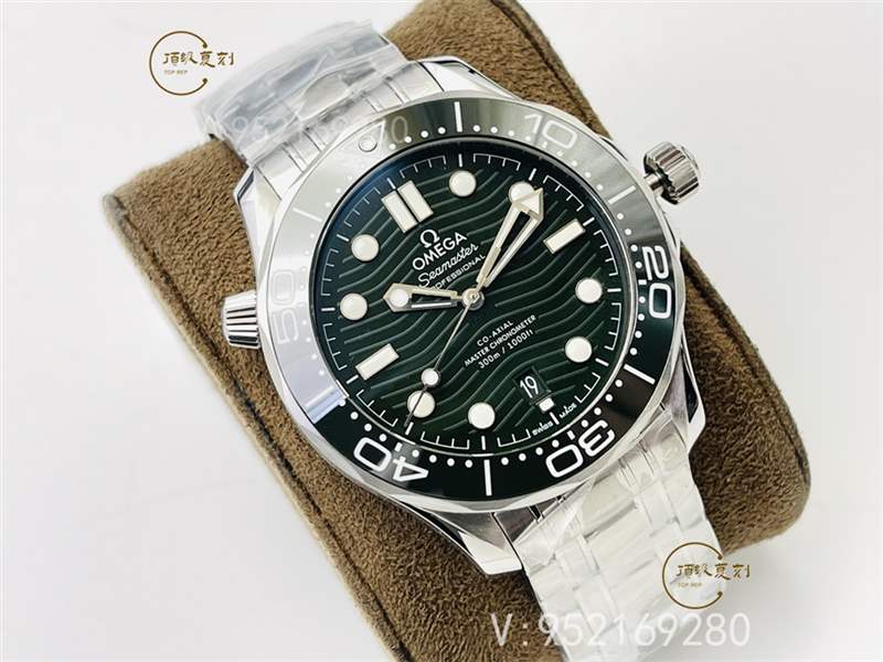 SBF廠(VS廠)歐米茄新品綠海馬300m復(fù)刻表做工值得入手嗎-復(fù)刻表
