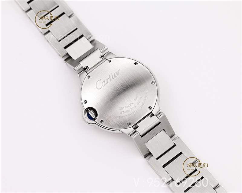 V6廠卡地亞藍(lán)氣球36mm石英復(fù)刻表做工怎么樣,型號(hào)W69011Z4-復(fù)刻表